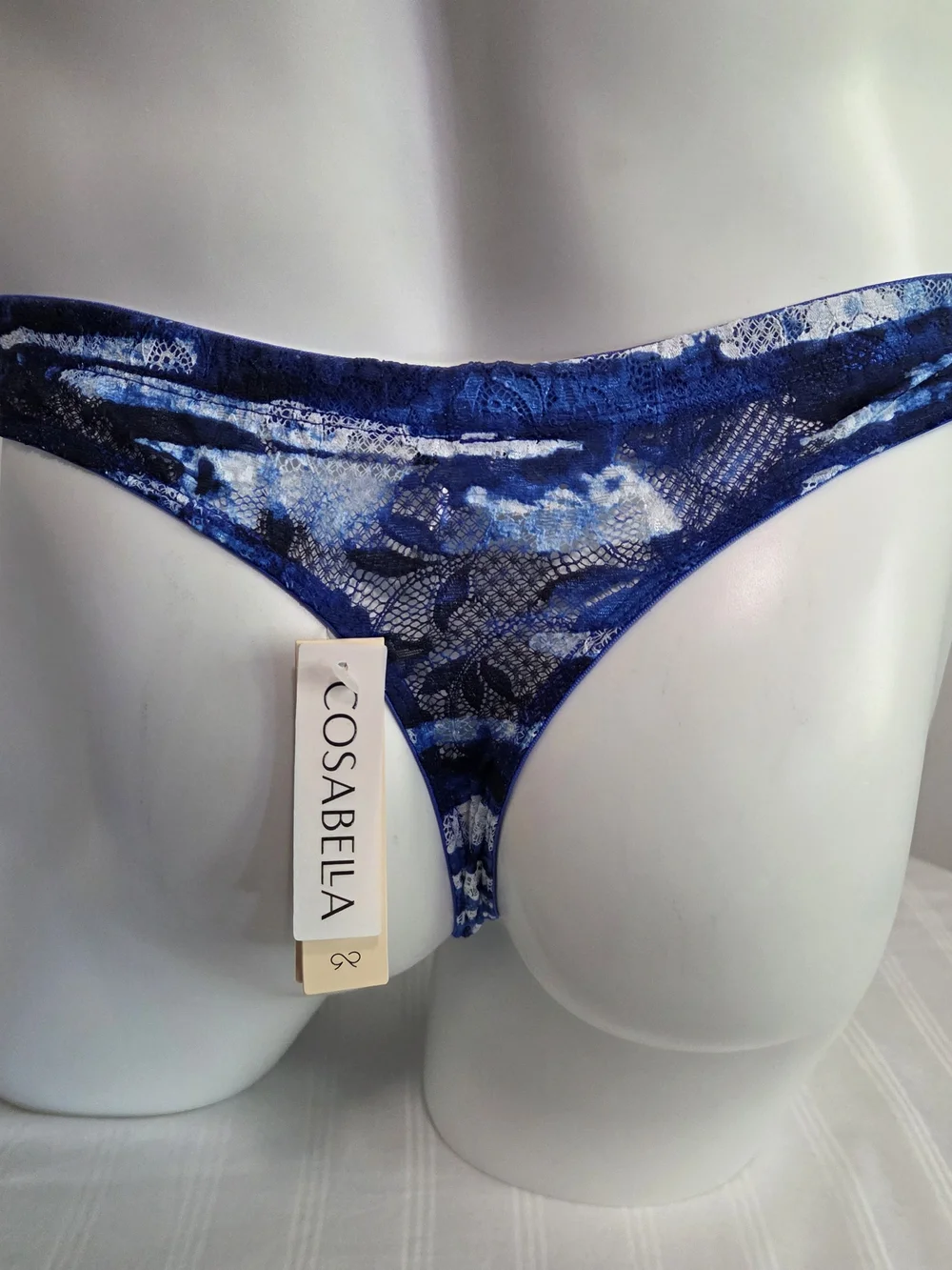 Cosabella Blue Printed Men's Brief Swimwear